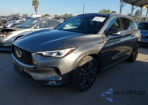 2021 Infiniti Qx50 Luxe from USA, damaged, VIN 3PCAJ5BA4MF113543